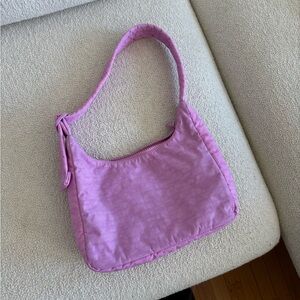 Baggu Pink Shoulder Bag mini nylon